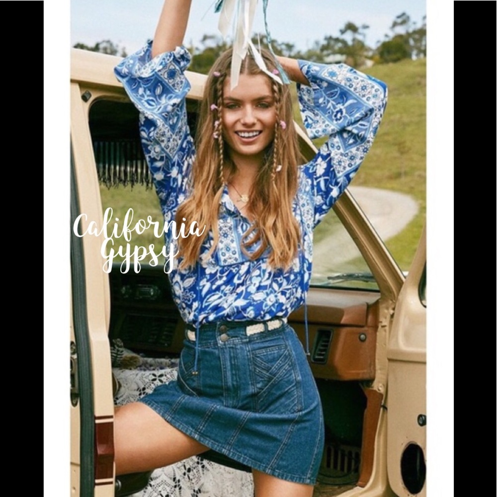 Bohemian Floral Top - Picture 5 of 7